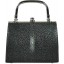 Genuine stingray leather bag A113SA Black