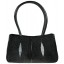 Genuine stingray leather bag A127 Black