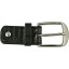 Alligator leather loop buckle ALBUCKLE01-13 Black