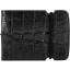 Genuine alligator leather cash cover ALCCOV02HB Black