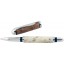 Alligator bone / leather rollerball pen ALPEN20-P Tan