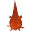 Genuine alligator hornback skin ALSK01HB Tan