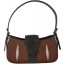 Genuine stingray leather bag AMB180 Brown