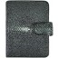 Genuine stingray leather wallet B012-01SA Black