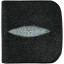 Genuine stingray leather wallet B020 Black