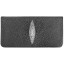Genuine stingray leather wallet B028 Black