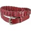 Genuine crocodile leather belt B04104 Maroon