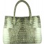 Genuine alligator leather bag BCM189 Natural