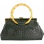 Genuine alligator leather bag BCM451 Black