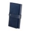 Premium cow leather handmade wallet EL-PM-3 Midnight Blue