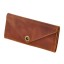 Premium cow leather handmade wallet EL-W-1 Cognac