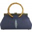 Genuine stingray leather bag BR451 Blue