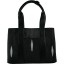Genuine stingray leather bag BR919 Black