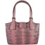 Genuine snake leather bag BSN170 N.Pink