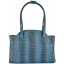 Genuine snake leather bag BSN82 Blue