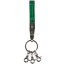Genuine crocodile leather key chain C32 Green