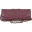 Genuine crocodile leather clutch bag CBM20T Violet