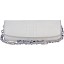 Genuine crocodile leather clutch bag CBM20T White