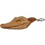 Genuine alligator head keychain CH Cream