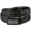 Genuine crocodile leather belt CRBD1-5 Black