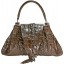 Genuine crocodile leather bag CRBT1802 Brown