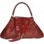 Genuine crocodile leather bag CRBT1802 Burgundy