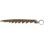 Genuine crocodile leather key chain CRKCH001 Oak