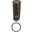 Genuine crocodile leather key chain CRKH62 Oak