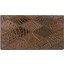 Genuine crocodile leather long wallet CRLW01 Maroon