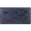 Genuine crocodile leather long wallet CRLW01 Midnight Blue
