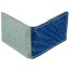 Genuine crocodile leather mirror case CRMIR001 Andaman / Opal