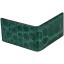 Genuine crocodile leather mirror case CRMIR001 Green