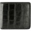 Genuine crocodile leather wallet CRW15 Black