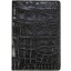 Genuine crocodile leather card holder CW0202 Black