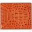 Genuine alligator leather wallet CW101 Tan