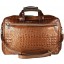 Genuine alligator leather briefcase / laptop case DCM58 Brown