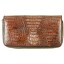 Genuine alligator leather wallet SEALW002HB Brown