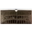 Genuine crocodile leather clutch wallet EDGE19 Oak