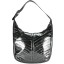 Genuine eel leather shoulder bag EEL-BSUKS42 Black