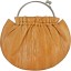 Genuine eel leather bag EEL-CS21 Beige