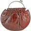 Genuine eel leather bag EEL-CS21 Burgundy