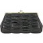 Genuine eel leather bag EEL-MIMOSA Black
