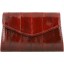 Genuine eel leather coin purse EEL-PC10 Burgundy