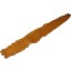 Genuine eel skin EEL-SINGLESKIN Camel
