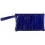 Genuine eel leather jewelry pouch EELJP002L Midnight Blue