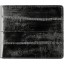Genuine eel leather money clip EELMC01 Black
