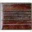 Genuine eel leather money clip EELMC01 Brown