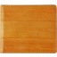 Genuine eel leather money clip EELMC01 Orange