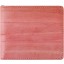 Genuine eel leather money clip EELMC01 Pink