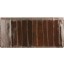Genuine eel leather wallet EELMS109-A Brown